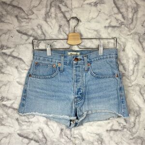 Madewell Relaxed Denim Shorts